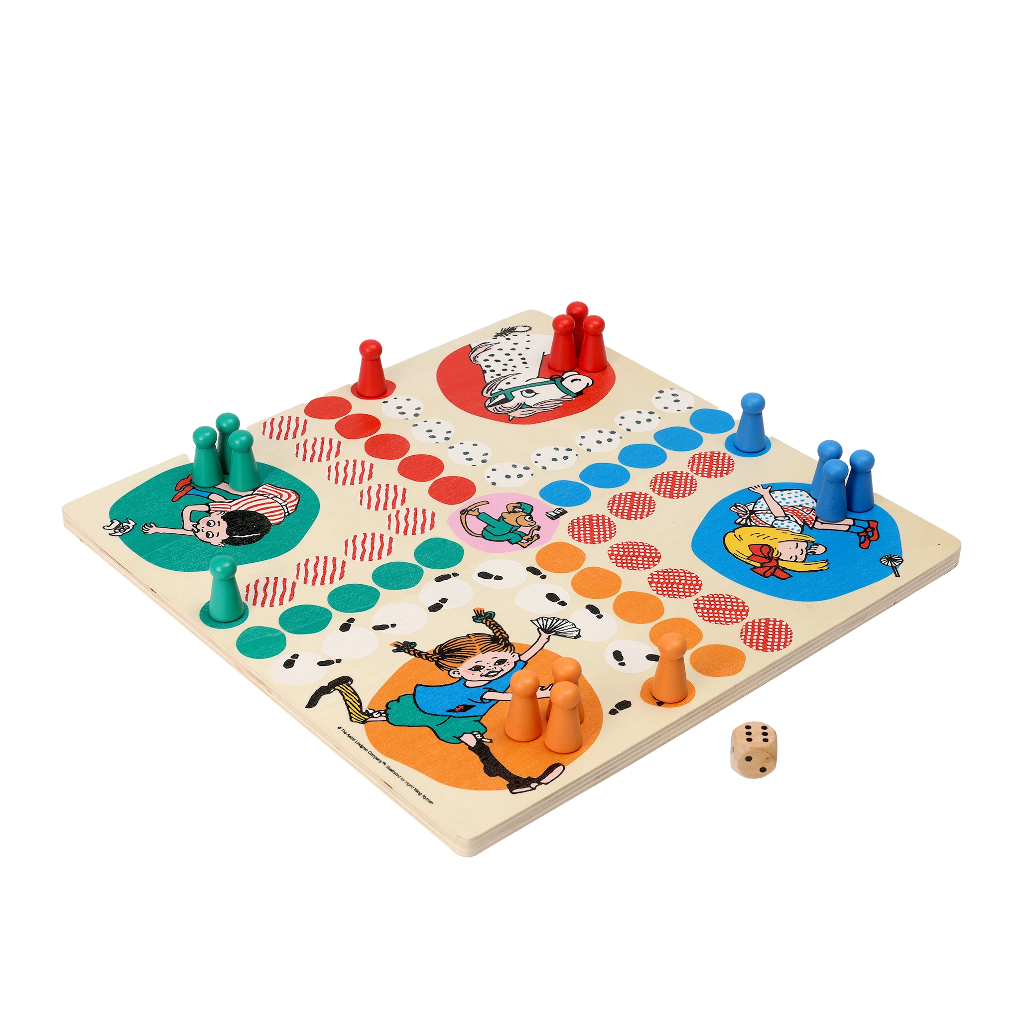 Produktbild för Pippi Fia Spel, Micki