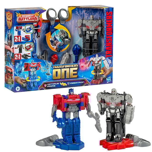 Produktbild 1 för Transformers One Optimus Prime vs Megatron Transformers Movie