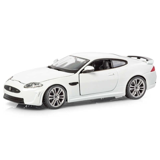 Jaguar Xkr-S Valkoinen 1:24 Buraggo