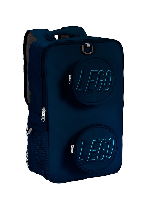 Produktbild 1 för LEGO BRICK Ryggsäck Navy 40x25x15 cm 15L