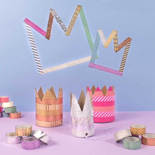 Produktbild 2 för Washitape Glitter 6-p, Playbox