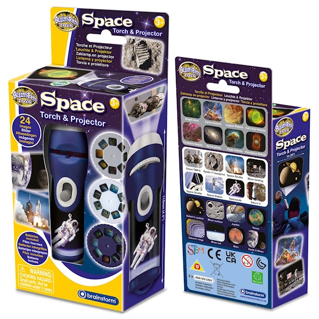 Produktbilde 1 for Brainstorm Space Torch & Projector