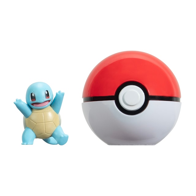 Tuotekuva 1 - Pokemon Clip N Go Squirtle With Poke Ball