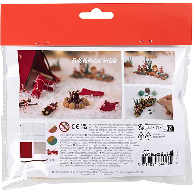 Produktbilde 3 for Mini DIY Kit Alvedør, På camping, 1 pk.