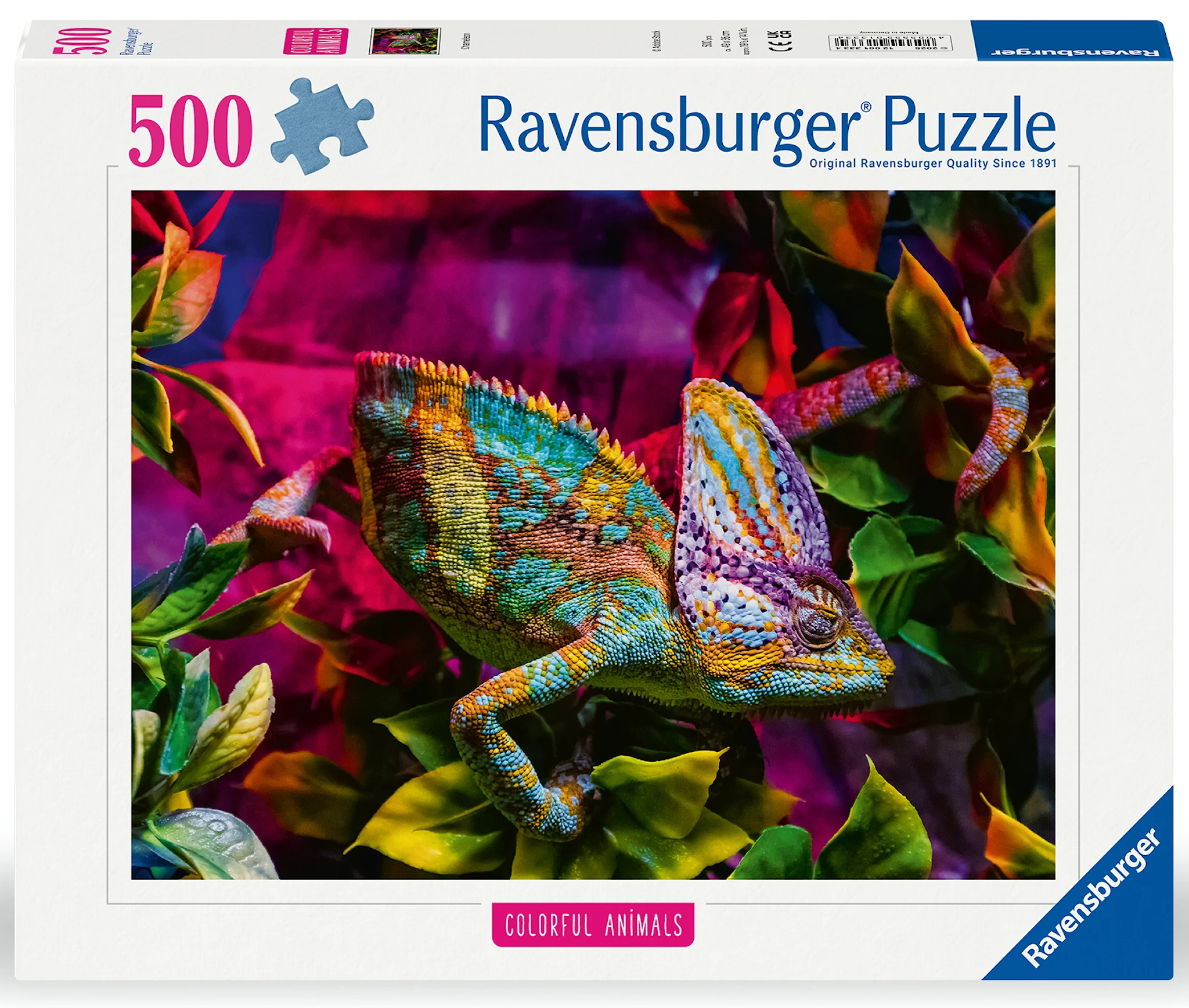 Tuotekuva ille Chameleon Palapeli 500 palaa, Ravensburger