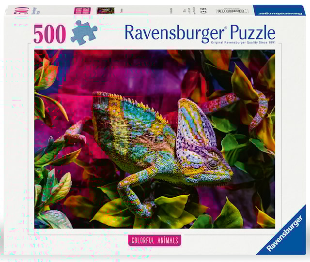Produktbild 1 för Chameleon Pussel 500 bitar, Ravensburger
