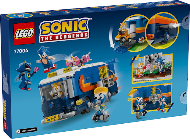 Tuotekuva 4 - Sonic-tiimin liikkuva komentokeskus LEGO® Sonic (77006)