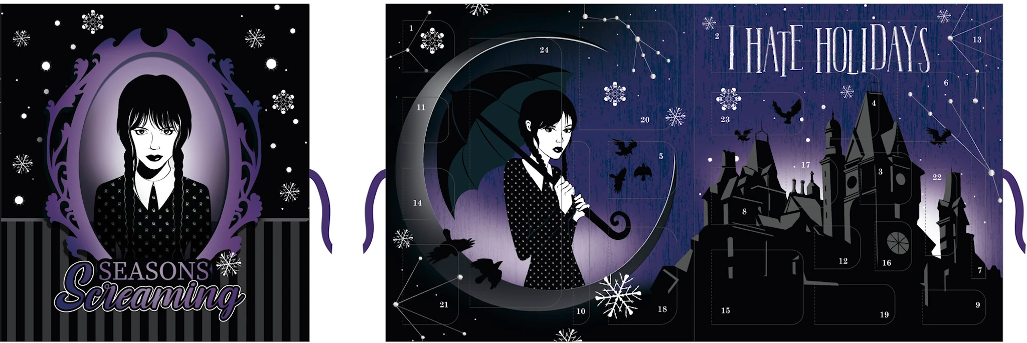 Produktbilde for Undercover Adventskalender Wednesday