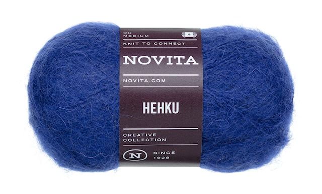 Hehku Garn Mohair Ullmiks 50 g rytme 1271 Novita