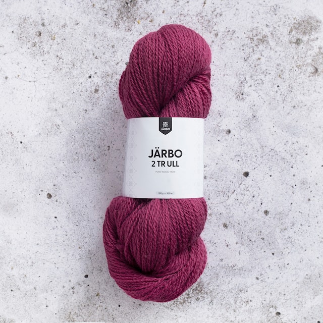 2tr Ull 100 g Raspberry Rose (74128) Järbo