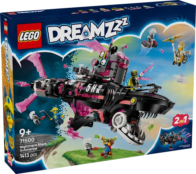 Tuotekuva 1 - Painajaisten haisukellusvene LEGO® DREAMZzz (71500)