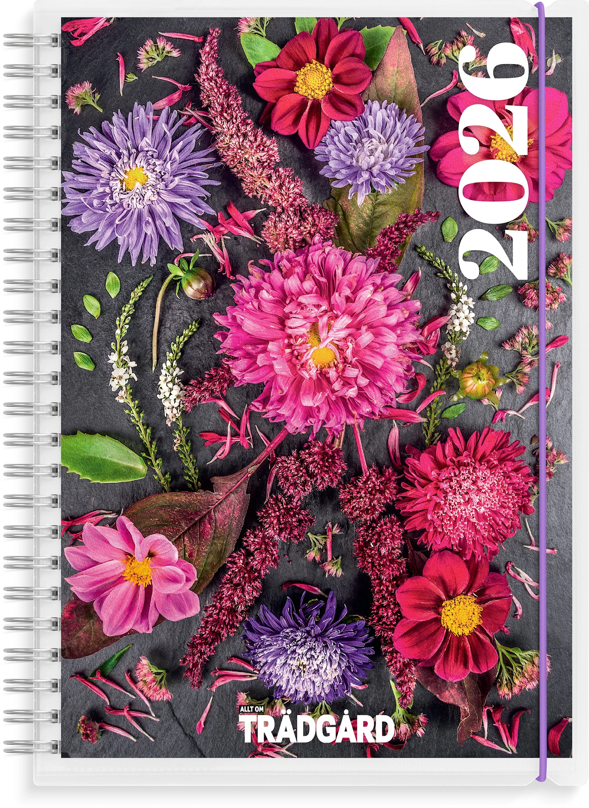 Produktbilde for Kalender 2026 A5 Allt om Trädgård Burde