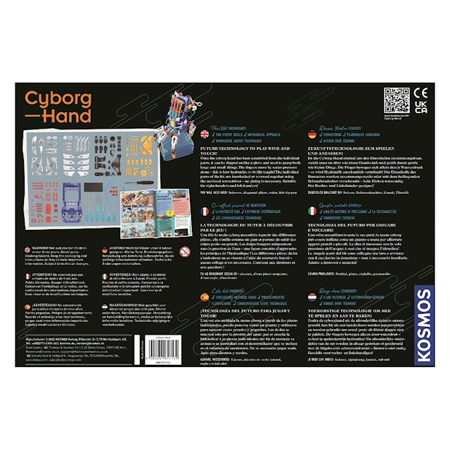 Produktbilde 3 for Cyborg-Hand Robothånd Kosmos