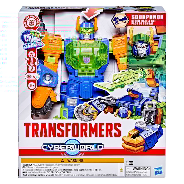 Tuotekuva 2 - Cyberworld Scorponok Strike Battle Transformers