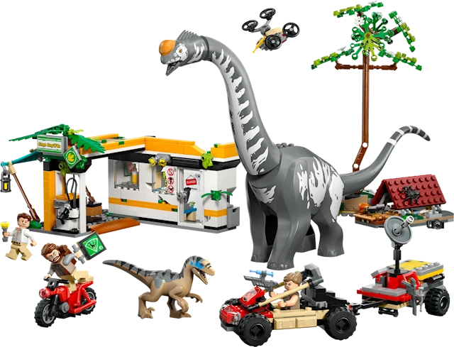 Tuotekuva 2 - Raptorin ja Titanosauruksen jäljillä LEGO® Jurassic World (76973)