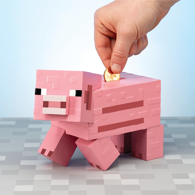 Tuotekuva 3 - Pig Money Bank, Minecraft