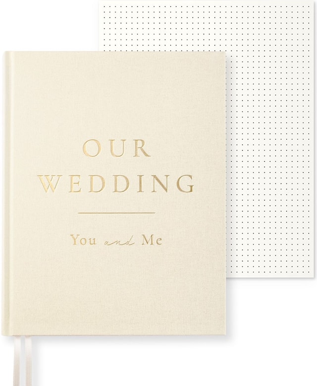 Produktbild 1 för The Wedding Journal 25.5 x 20 cm Off-white Paperstyle