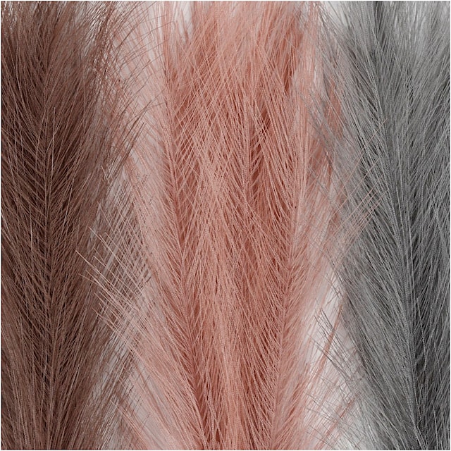 Produktbilde 3 for Pampas gress, L: 50 cm, støvete blå, frosted lilla, gml. rosa, 3 stk./ 1 bunt