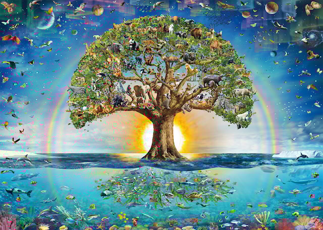 Produktbilde 2 for Puslespill The magical tree of life 1000 brikker Schmidt