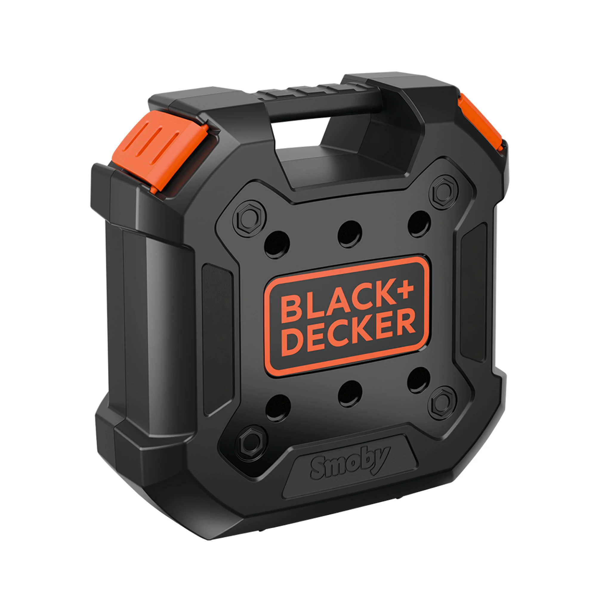 Produktbild för Smoby Black + Decker verktygslåda med tillbehör