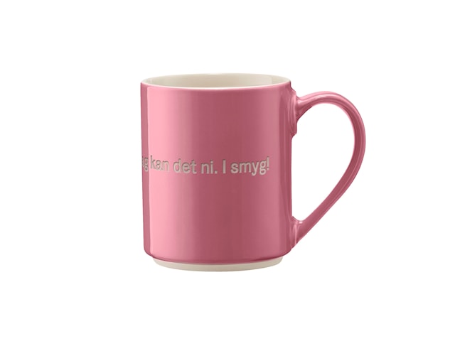 Produktbild 2 för Astrid Lindgren Mugg Tänk För Att Jag Kan 35 cl Rosa, Design House Stockholm
