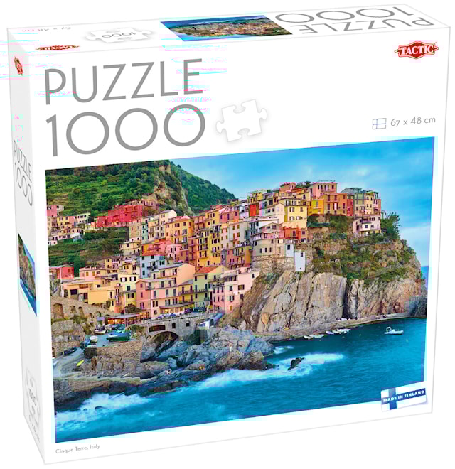 Cinque Terre Italien Pussel 1000 Bitar Tactic
