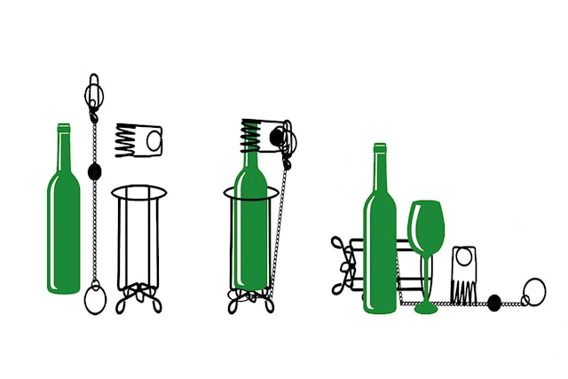 Produktbild 5 för Hjärngympa Låsta Vinflaskan