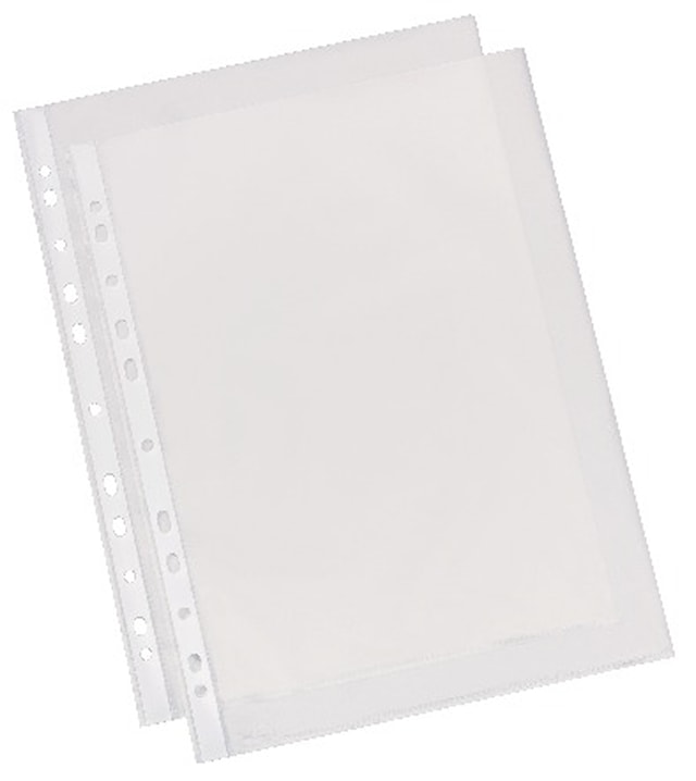 Plastficka Standard 10-pack A4 Glasklar