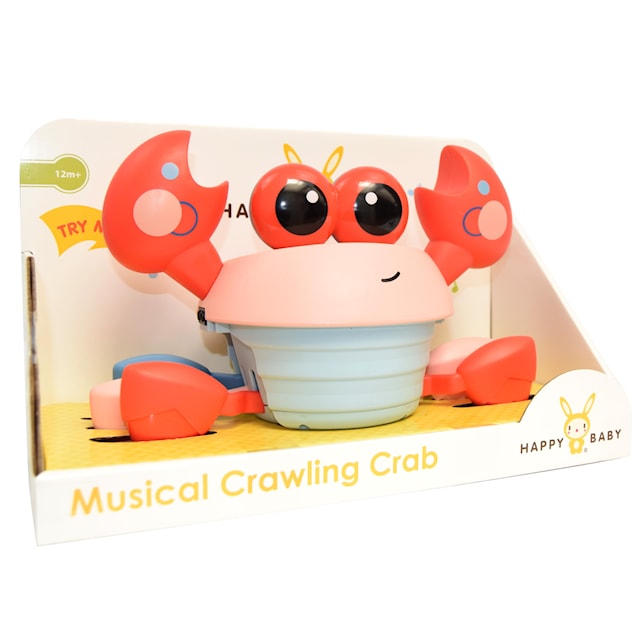 Produktbild 3 för Shakin 'N Wobble Gående Krabba Aktivitetsleksak Happy Baby