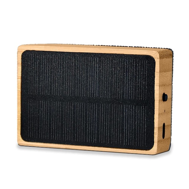 Produktbilde 2 for Solar Bamboo Speaker, Mikamax