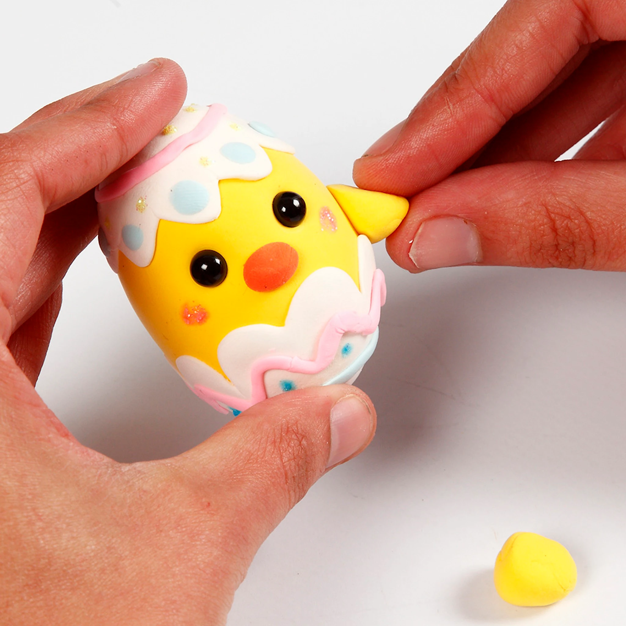 Produktbilde for Søt påskefamilie, modellering, 1 sett