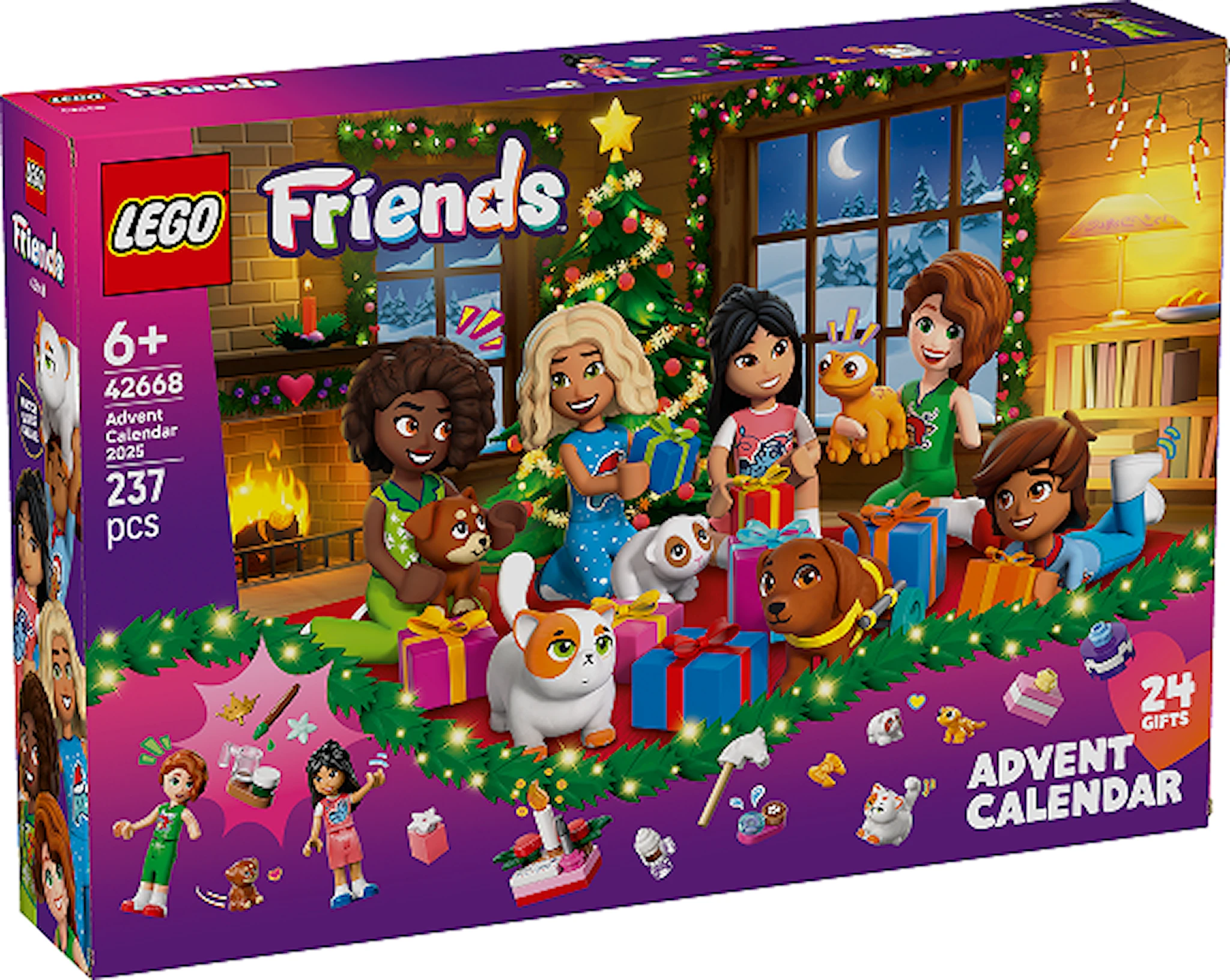 Produktbilde for Julekalender LEGO® Friends (42668)