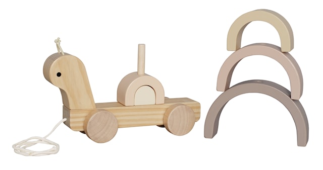 Produktbilde 2 for Trekkesnegle med regnbue Jabadabado