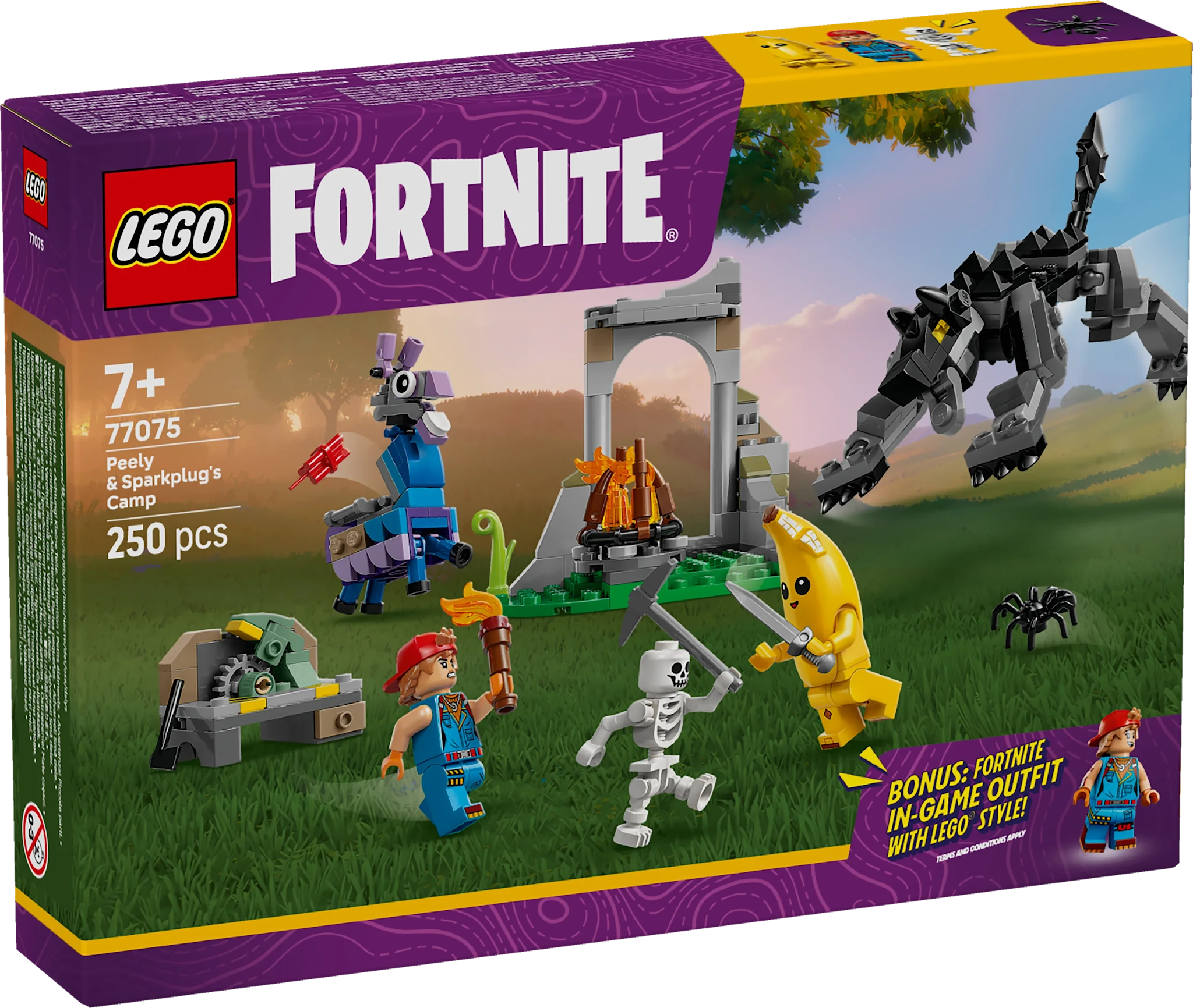 Tuotekuva ille Peelyn ja Sparkplugin seikkailu LEGO® Fortnite (77075)