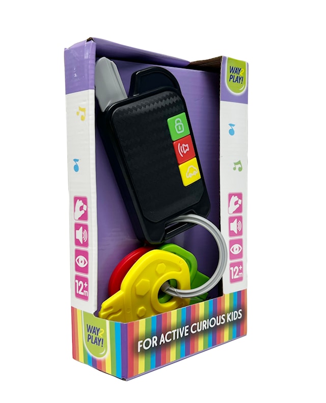 Tuotekuva 1 - W2play My First Car Keys -Ensiavaimet