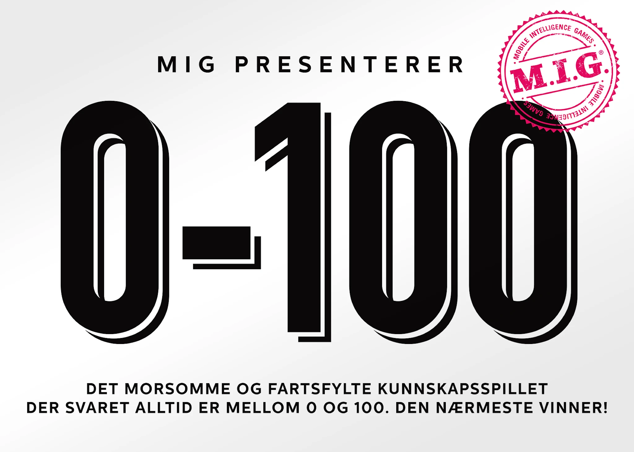 Produktbilde for Spill 0–100 (NO)