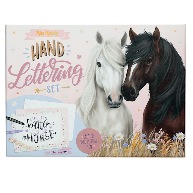 Produktbild 4 för Handlettering Brevpapper i box Miss Melody