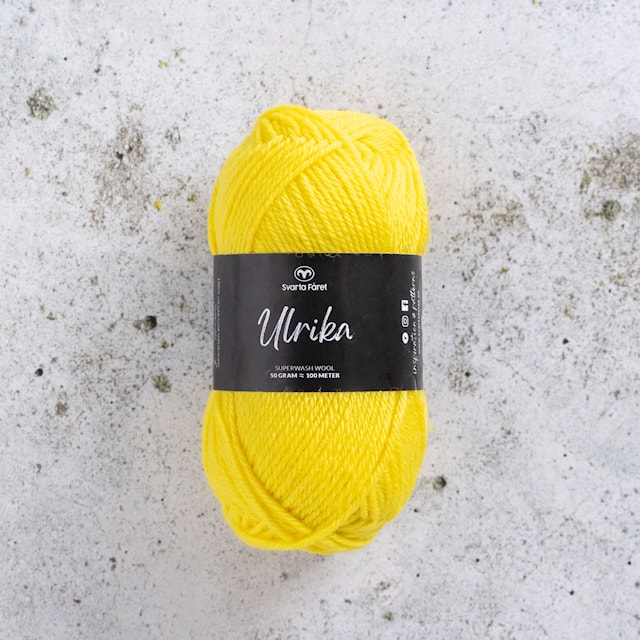 Ulrika Ullgarn 50 g Pollen Play 012 Svarta Fåret