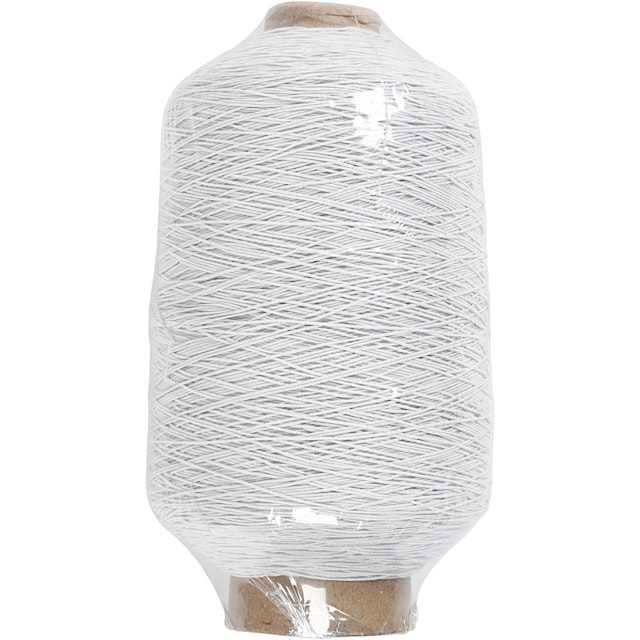 Produktbild 2 för Elastisk tråd tunn vit 1500 m 1 rulle