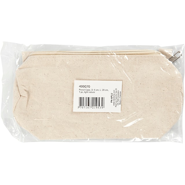 Produktbild 3 för Pennfodral 6x20 cm Ljus Natur 1 st