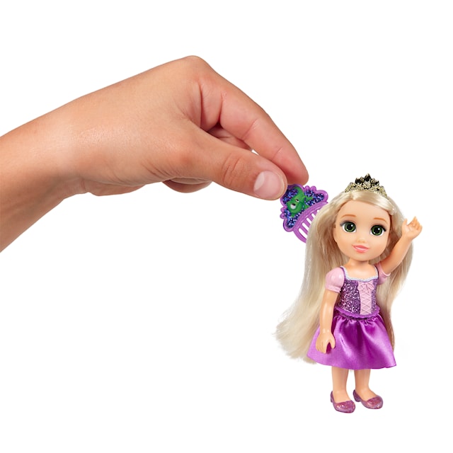 Tuotekuva 3 - Rapunzel-nukke kammalla 15 cm Disney-prinsessa