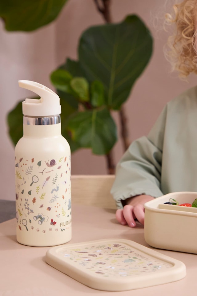 Produktbild 2 för Vattenflaska Rostfritt Stål Little Wonders Filibabba