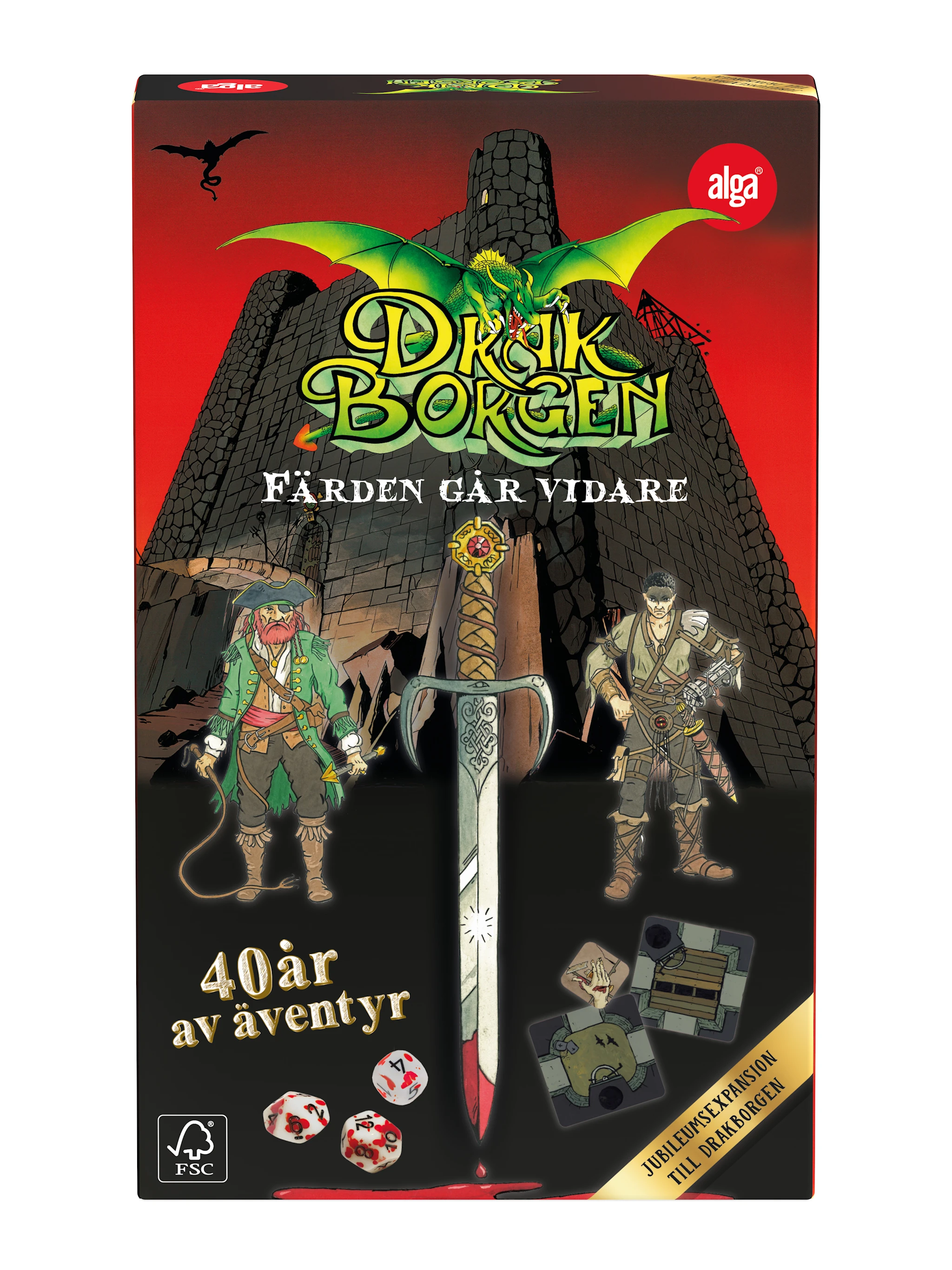 Produktbilde for Drakborgen Jubileum 40 år Expansion, Alga (SE)