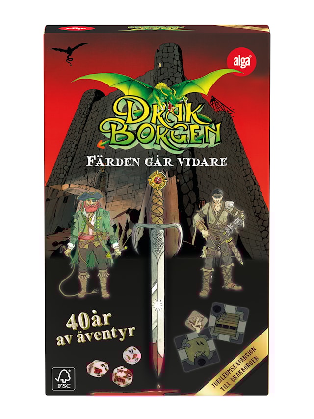 Produktbilde 1 for Drakborgen Jubileum 40 år Expansion, Alga (SE)