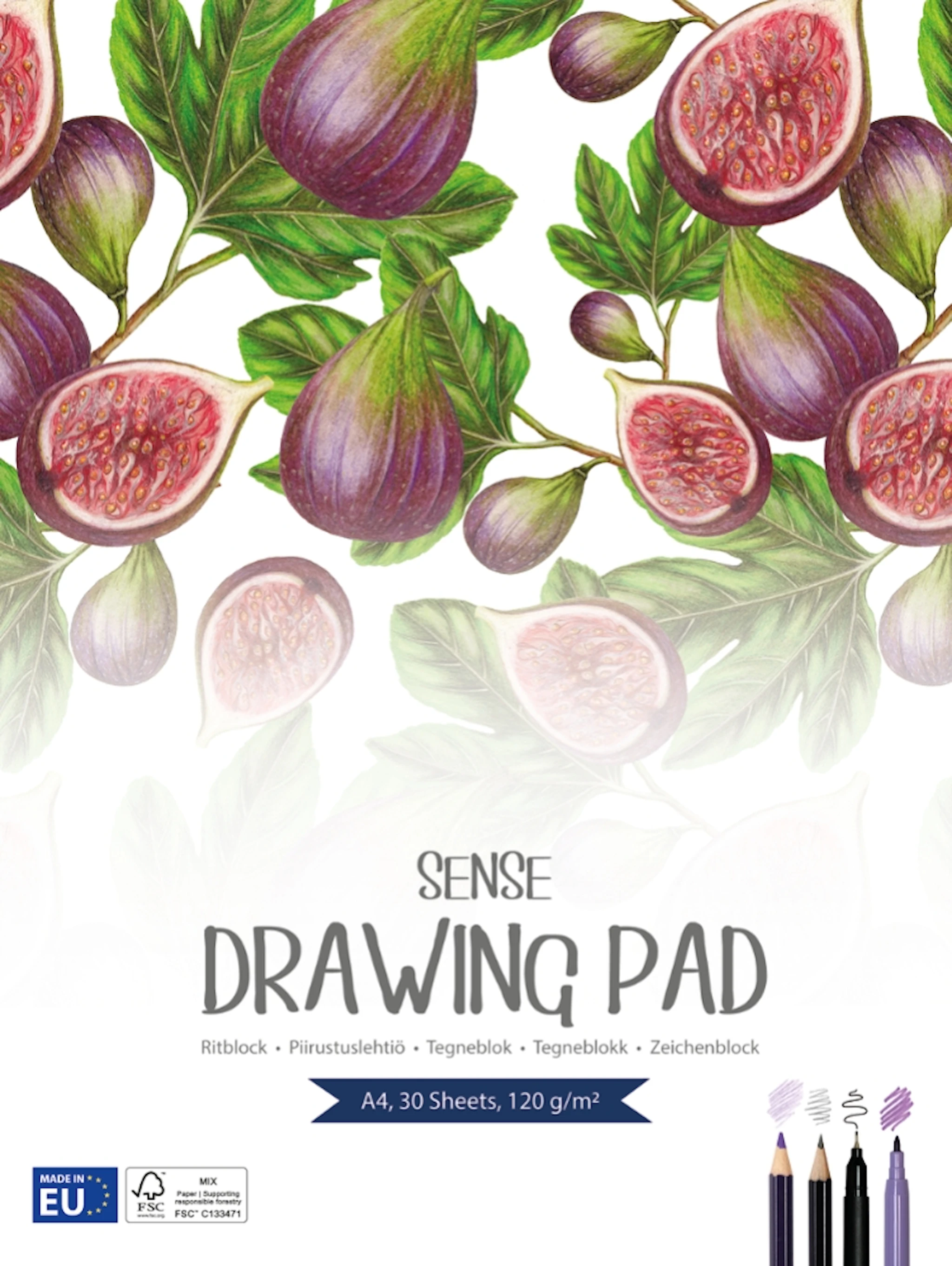 Tuotekuva ille Luonnoslehtiö 120 g/m2 A4 Sense