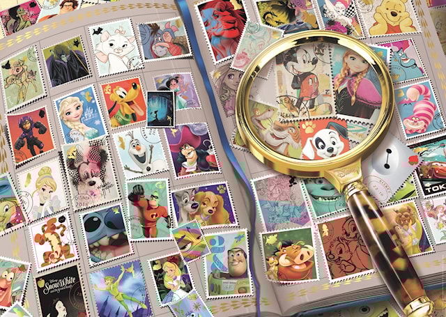Produktbilde 2 for Disney Stamp Puslespil 1000p Ravensburger