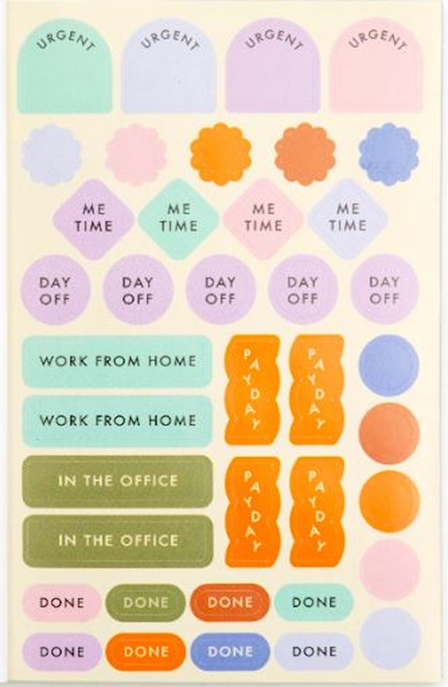 Tuotekuva 1 - Tarrat Bullet Journal Inkerie 800-pack