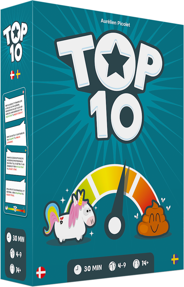 Produktbild 1 för Top 10 (DK/SE)
