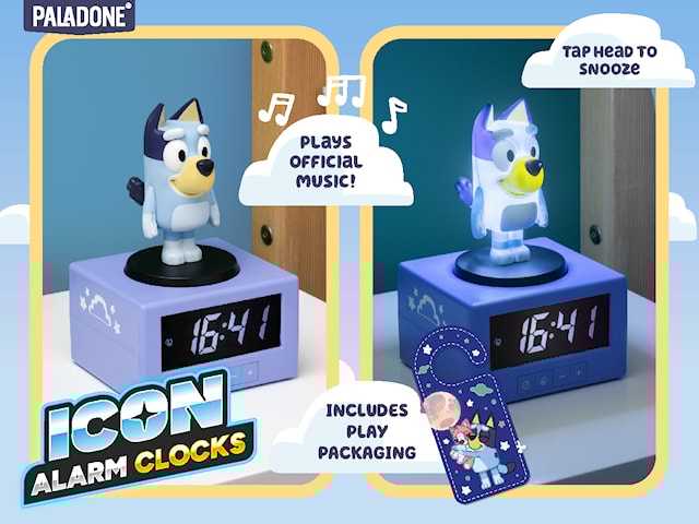 Produktbilde 2 for Bluey Ikon Vekkerklokke Paladone