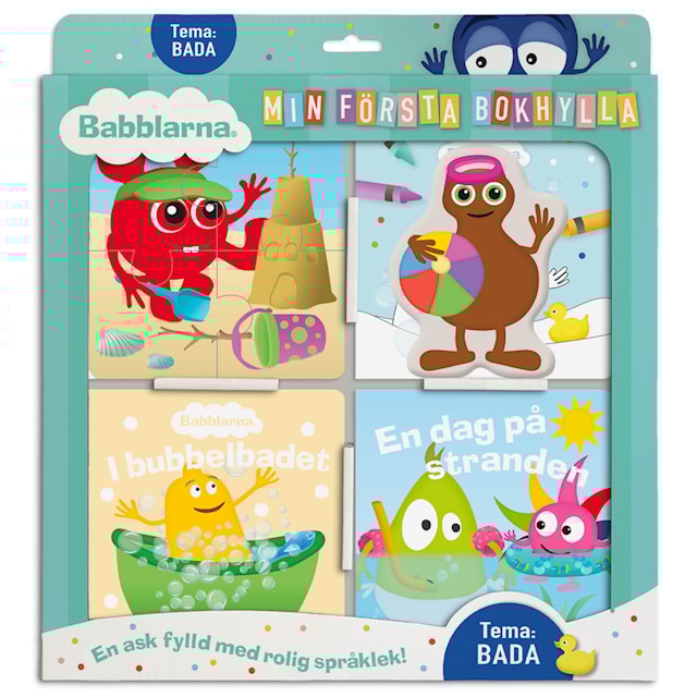Produktbilde 1 for Min Første Bokhylle Bad Babblarna